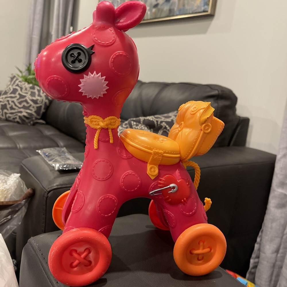 Lalaloopsy FULL SIZE  Rolling Ride On Horse Pony 12"